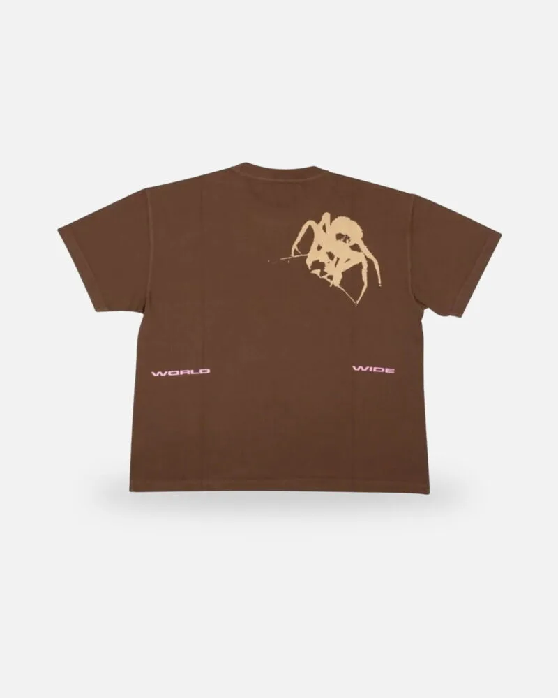 Spider Thug Angel T-Shirt Brown