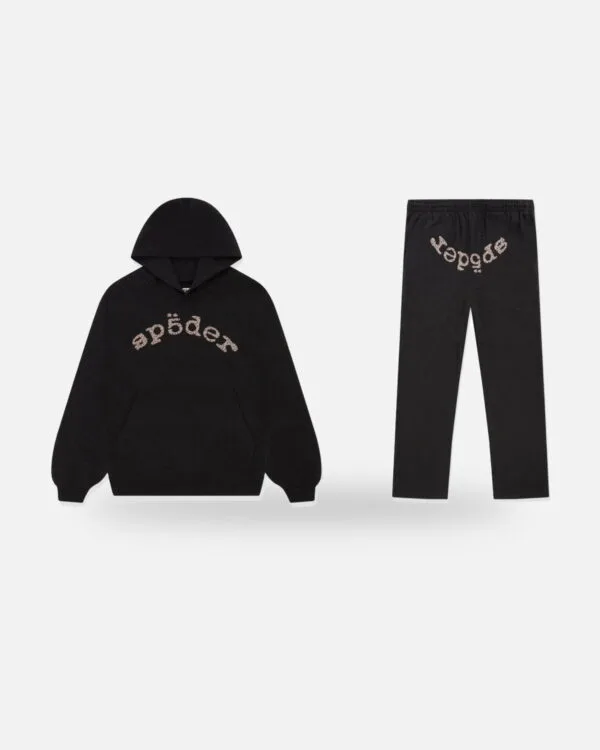 Spider VVS Tracksuit Black, view 2