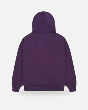 Spider Web Hoodie Purple