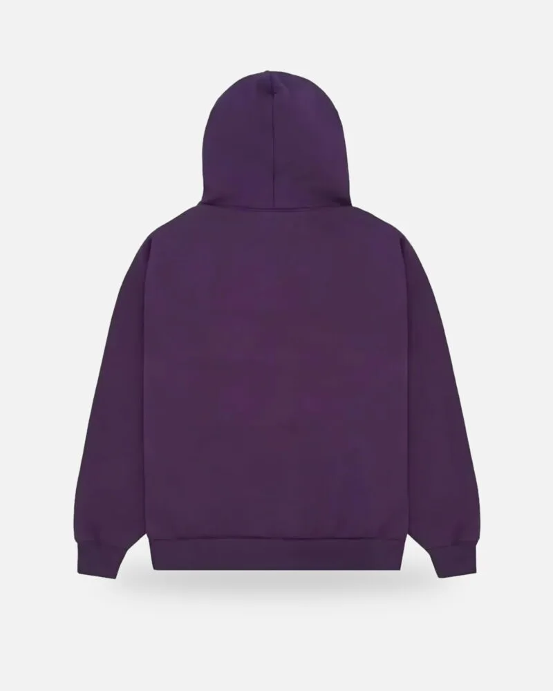 Spider Web Hoodie Purple