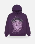 Spider Web Hoodie Purple, view 2