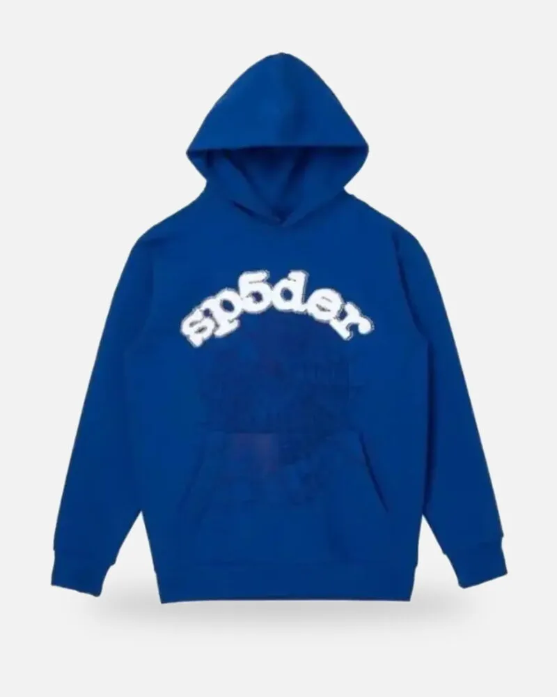 Spider Web Suit Tracksuit Blue