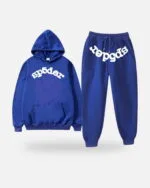 Spider Web Suit Tracksuit Blue, view 3