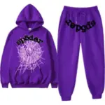 Spider Web Tracksuit Purple, view 3