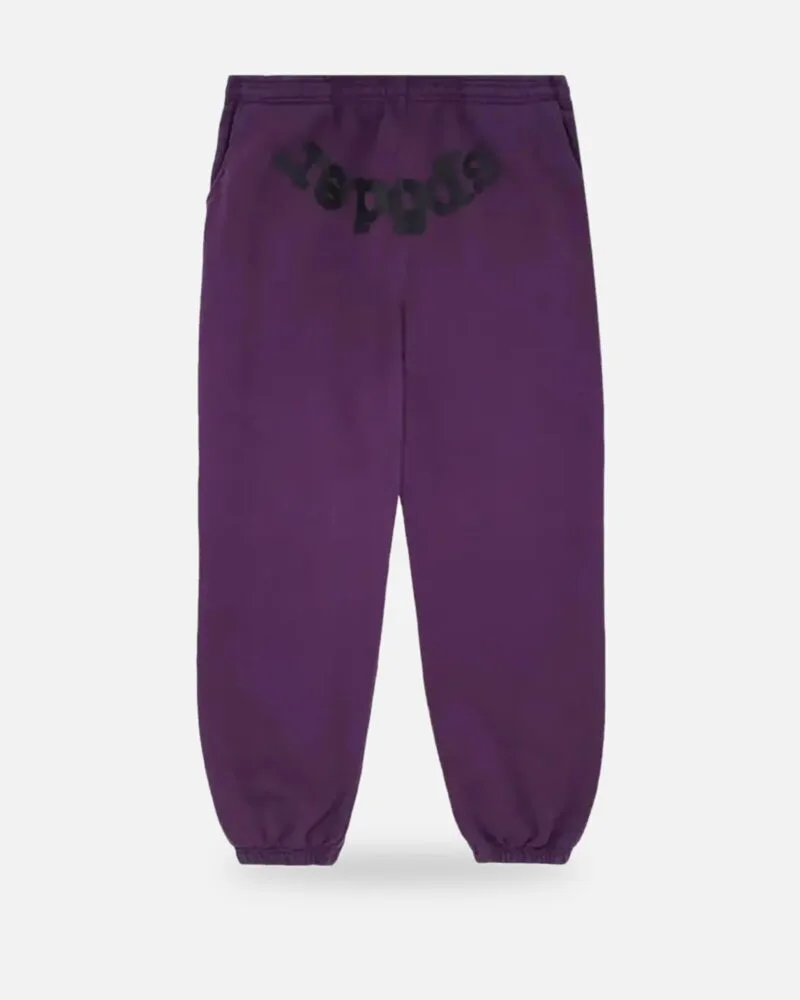Spider Web Tracksuit Purple
