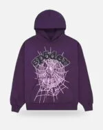 Spider Web Tracksuit Purple