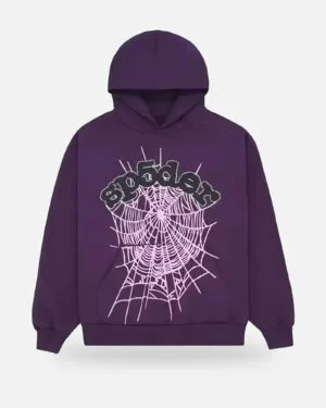 Spider Web Tracksuit Purple