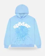 Spider Web Tracksuit Sky Blue