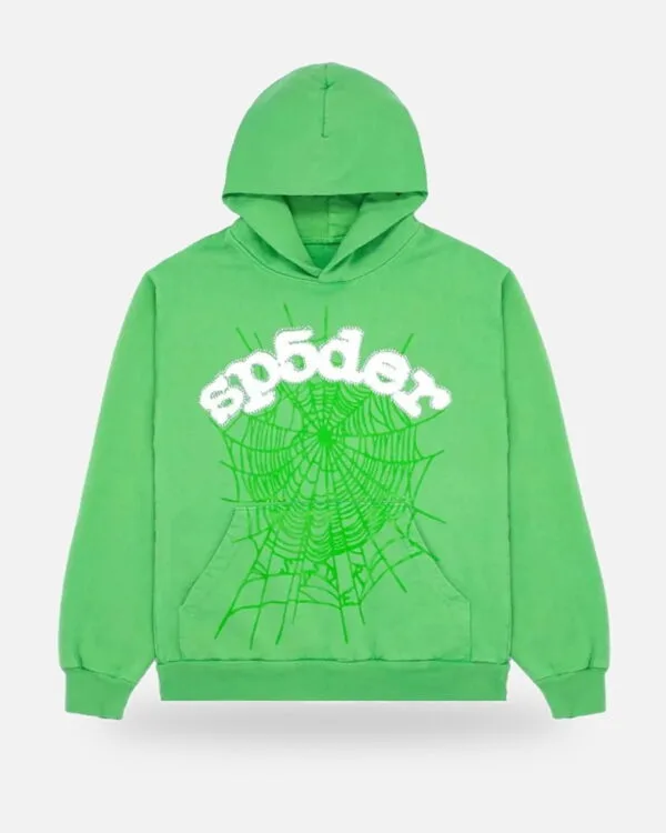 Spider Web Tracksuit Slime Green