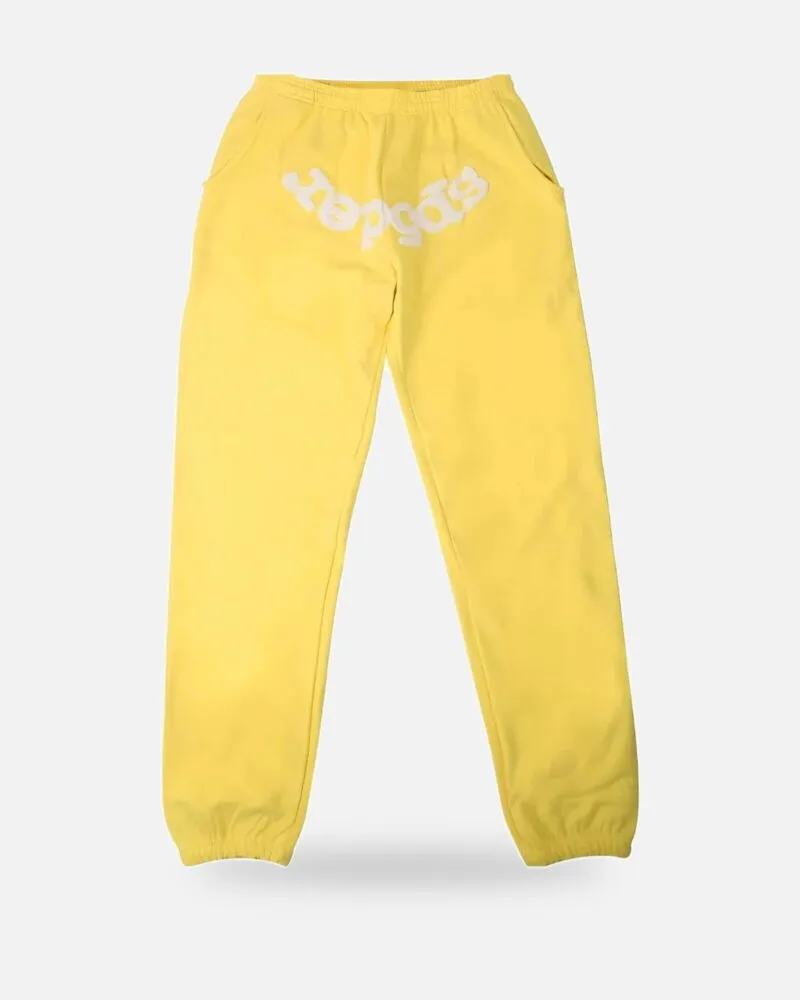 Spider Websuit Tracksuit Yellow