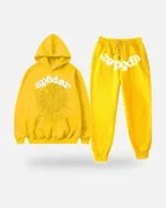 Spider Websuit Tracksuit Yellow, view 3