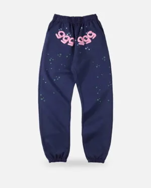 Spider Young Thug 555555 Bottm Tracksuit Blue