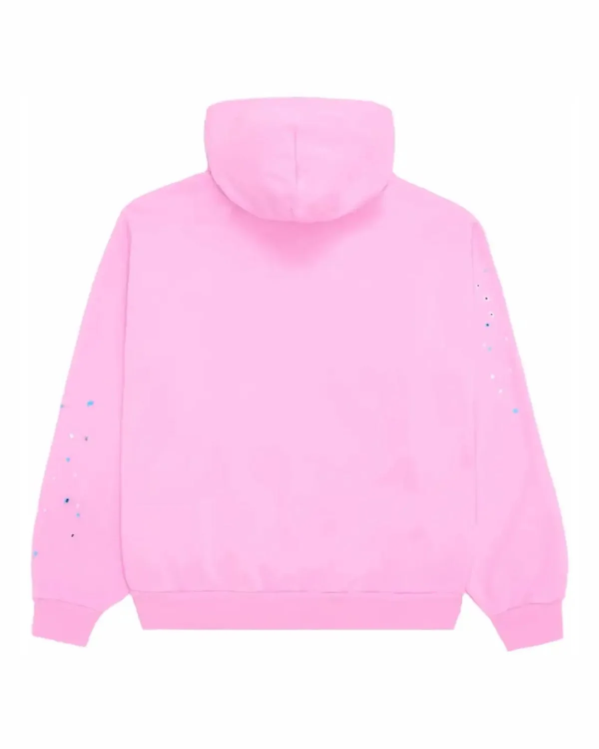 Spider OG Web Hoodie in pink with web print on the back