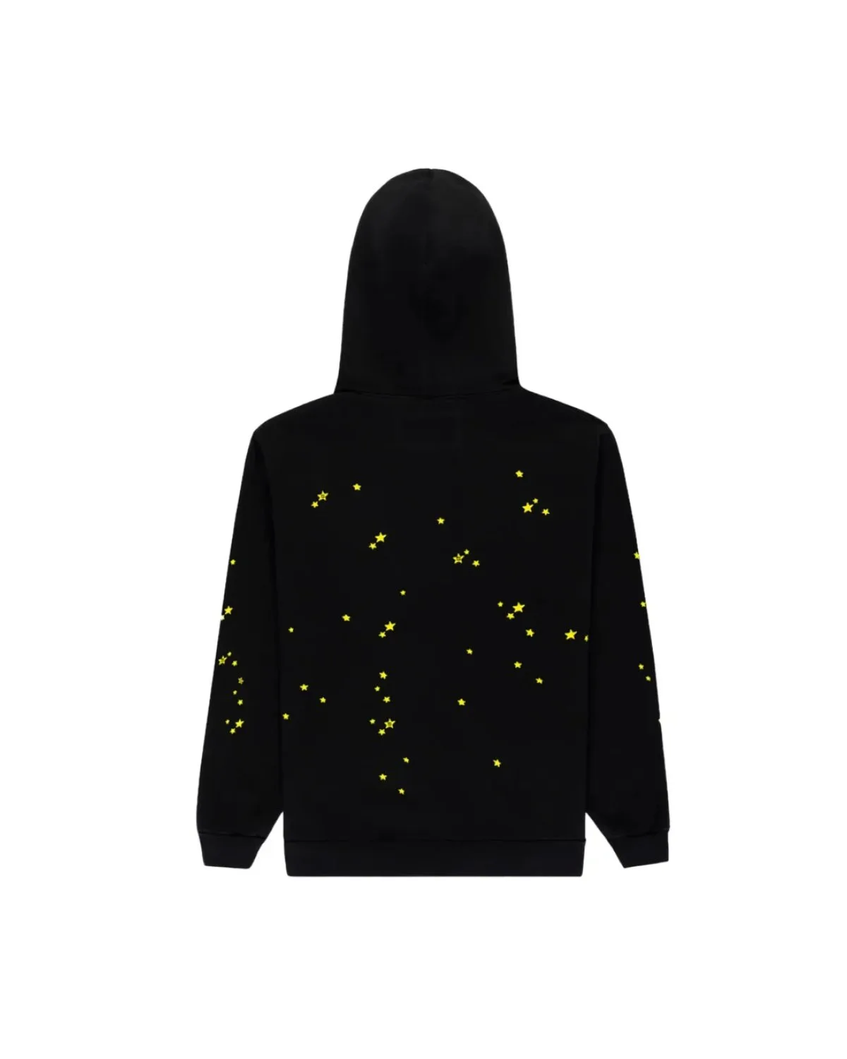Spider Atlanta Star Print Hoodie in black