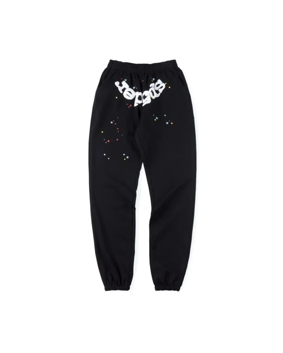 Spider Classic Flame Logo Graffiti Sweatpants