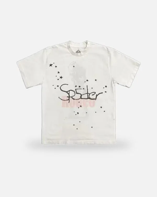 Spider Travis Scott Cactus Jack X Days Before Rodeo II T-Shirt White